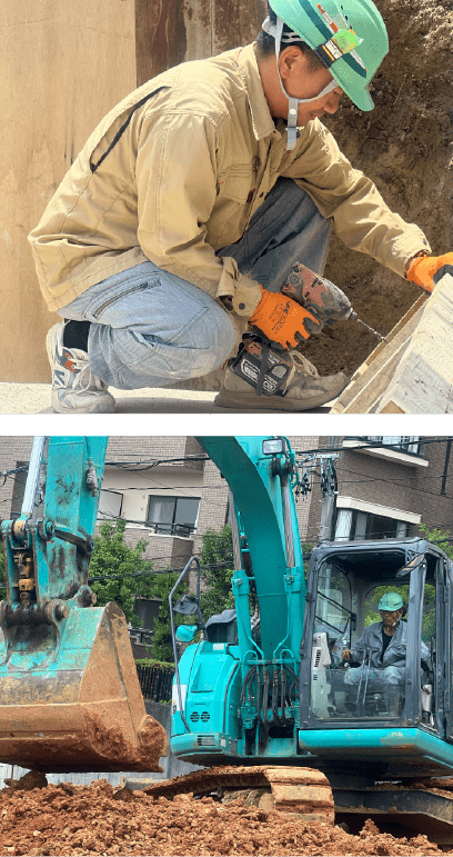 土木工事作業員の仕事について
